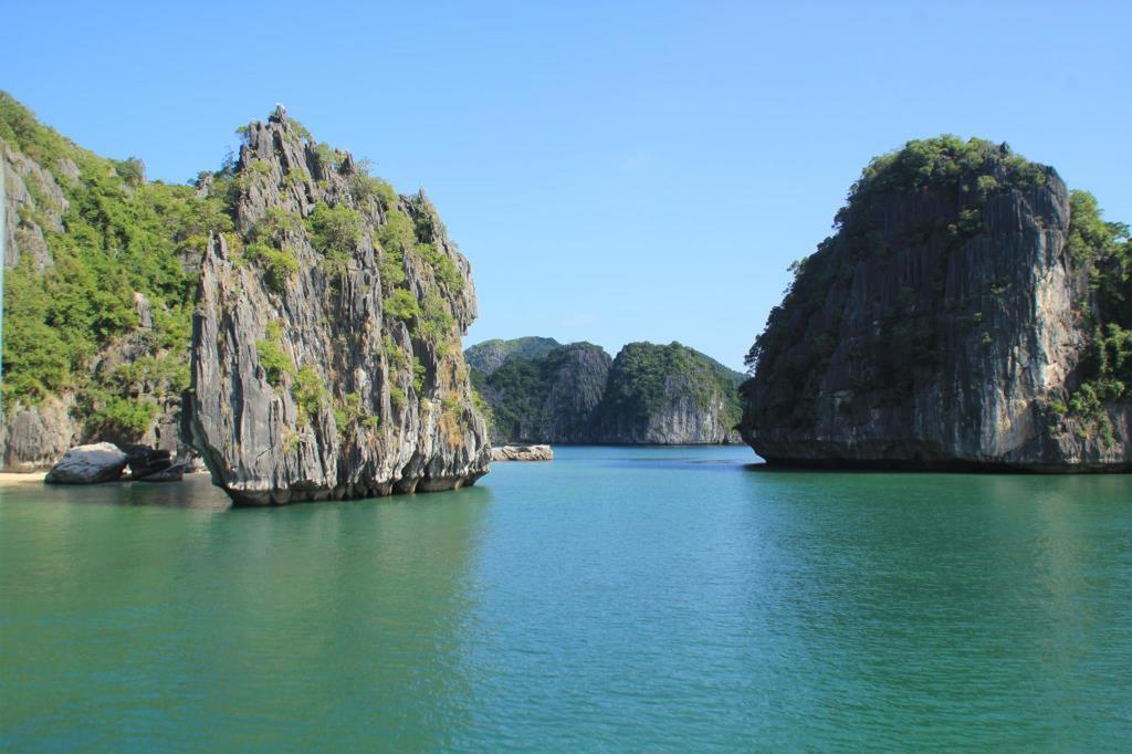 Golden Star Cruise Hotel Nan Giang Exterior foto