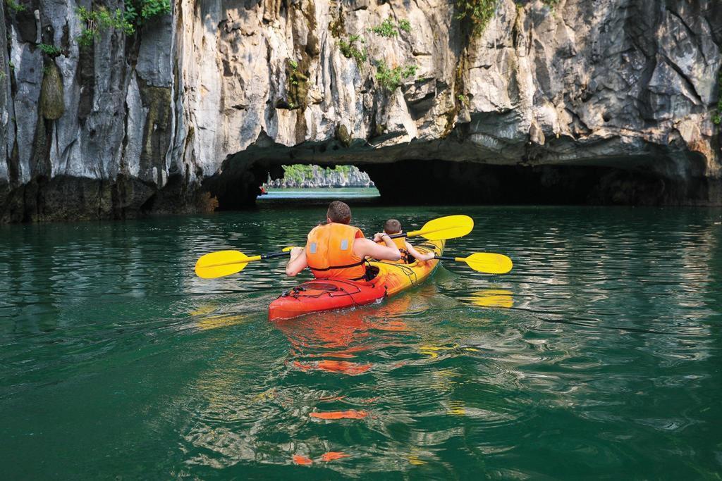 Golden Star Cruise Hotel Nan Giang Exterior foto